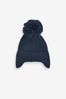 Navy Knitted Pom Hat (3mths-10yrs)