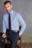 Hellblau - Reguläre Passform - Single Cuff Signature Shirt And Tie Pack, Regular Fit