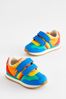 Little Bird by Jools Oliver Multi Bright Younger Colourful Rainbow Retro Runner Trainers, Younger