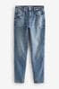 Ciemnoniebieski - Mom Comfort Stretch Jeans, Regular