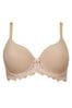 Pour Moi Almond Natural Padded Romance Moulded Plunge Push Up Bra