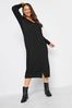 Yours Curve Black Maxi Cardigan