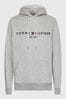 Tommy Hilfiger Core Kapuzensweatshirt mit Logo, Grau