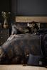 Laurence Llewelyn-Bowen Dandy Metallic Feather Jacquard Duvet Cover and Pillowcase Set