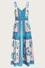 Monsoon Anya Border Print Dress