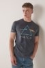 Grau - Floyd Licence T-Shirt mit Print