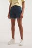 Simply Be Blue Mid Authentic 24/7 Knee Shorts