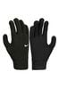 Nike Black Swoosh Knit Gloves 2.0