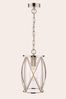 Laura Ashley Chrome Beckworth Polished Nickel Lattice Ceiling Light Pendant