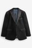 Skopes Jive Black Tailored Fit Velvet Jacket
