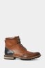Joe Browns Brown Mix Up Premium Leather end Boots