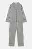 Joules Alma Navy & White Striped Pyjama Set