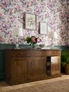 Laura Ashley Dark Chestnut Garrat 3 Door 3 Drawer Sideboard
