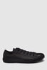 Converse Black Chuck Taylor All Stars Leather Ox Trainers