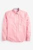 Pink Long Sleeve Oxford Shirt