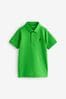 Green Bright Short Sleeve Ecko Polo Shirt (3-16yrs)