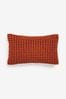 Rust Brown 40 x 59cm Global Bobble Cushion, 40 x 59cm