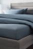 Charcoal Grey 300 Thread Count Collection Luxe 100% Cotton Fitted Sheet, Extra Deep Fitted