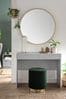 Grey Flynn 2 Drawer Console Dressing Table