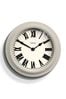 Jones Clocks Opera Powder Grey Wall Clock