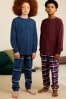 Red/Blue Check Pyjamas 2 Pack (3-16yrs)