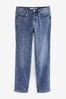 Mid Blue Denim Slim Jeans, Reg/Long/XL Tall