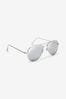 Plateado - Gafas de sol de estilo