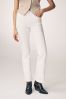 White Supersoft Bootcut Jeans