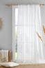 Drift Home White Kayla Voile Panel