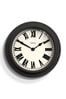Jones Clocks Opera Charcoal Grey Wall Clock