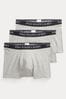 <span>Schwarz/Weiß/Grau</span> - Polo Ralph Lauren Unterhosen aus Baumwollstretch im 3er Pack