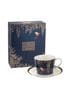 Portmeirion Blue Sara Miller Tea Cup & Saucer