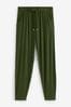 Khaki Green Jersey Joggers, Petite