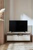 Light Evie Oak Up to 55 inch Effect Floating Top TV Unit