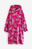 Pink Scion At Next Lionel the Leopard Scion at Next Mr Fox Oversized Blanket Hoodie, Regular