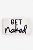 White Get Naked Bath Mat, Bath