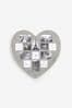 Grey Heart Shaped Collage Picture Frame