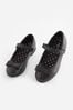 Black Standard Fit (F) Clae hamilton umber leather mens premium casual sneakers, Standard Fit (F)