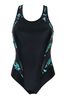 Pour Moi Black & Blue Energy Chlorine Resistant Swimsuit