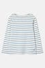 Joules Harbour Blue Striped Long Sleeve Jersey Top