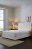 Soft Velvet Natural Oyster Paris Upholstered Bed Frame