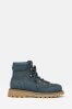 Joules Kendall Navy Lace-Up Boots