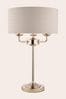 Laura Ashley Silver Sorrento Table Lamp