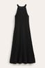 Boden Black Sleeveless Knitted Midi Dress