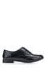 Start-Rite Matilda Black Leather Lace Up School Shoes Caribou F & G