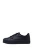Kickers Youth Tovni Stack Leather Black Shoes