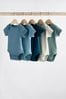 Blue Elephant Baby 5 Pack Short Sleeve Bodysuits (0mths-3yrs)