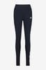 adidas Navy Essentials Linear Logo Leggings