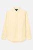 Joules Oxford Yellow Long Sleeve Classic Fit Shirt