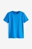 Blue Cobalt Cotton Short Sleeve T-Shirt (3-16yrs)